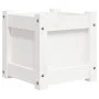 Pflanzgefäß aus massivem Weißkiefernholz, 31 x 31 x 31 cm von , Töpfe und Pflanzgefäße - Ref: Foro24-837396, Preis: 28,31 €, ...