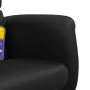 Sillón reclinable masaje con reposapiés cuero sintético negro de , Sillones - Ref: Foro24-356729, Precio: 161,51 €, Descuento: %