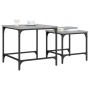 Stapelbare Couchtische 2 Stück Sonoma graues Holzwerkstoff von , Couchtisch - Ref: Foro24-838921, Preis: 46,05 €, Rabatt: %