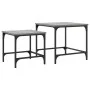 Stackable coffee tables 2 pieces Sonoma gray engineered wood by , Coffee table - Ref: Foro24-838921, Price: 45,67 €, Discount: %