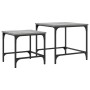 Stapelbare Couchtische 2 Stück Sonoma graues Holzwerkstoff von , Couchtisch - Ref: Foro24-838921, Preis: 46,05 €, Rabatt: %