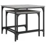 Stackable coffee tables 2 pieces Sonoma gray engineered wood by , Coffee table - Ref: Foro24-838921, Price: 45,67 €, Discount: %