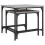 Stapelbare Couchtische 2 Stück Sonoma graues Holzwerkstoff von , Couchtisch - Ref: Foro24-838921, Preis: 46,05 €, Rabatt: %