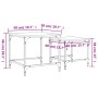 Stackable coffee tables 2 pieces Sonoma gray engineered wood by , Coffee table - Ref: Foro24-838921, Price: 46,05 €, Discount: %