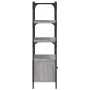 Sonoma gray engineered wood 3-shelf bookcase 70x30x109.5cm by , Bookcases and shelves - Ref: Foro24-838996, Price: 61,81 €, D...