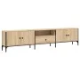 TV cabinet drawer engineered wood Sonoma oak 200x25x44 cm by , TV Furniture - Ref: Foro24-838989, Price: 111,03 €, Discount: %