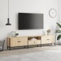 TV-Schrankschublade aus Holzwerkstoff Sonoma-Eiche 200x25x44 cm von , TV-Möbel - Ref: Foro24-838989, Preis: 102,89 €, Rabatt: %