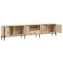TV cabinet drawer engineered wood Sonoma oak 200x25x44 cm by , TV Furniture - Ref: Foro24-838989, Price: 111,03 €, Discount: %