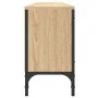 TV cabinet drawer engineered wood Sonoma oak 200x25x44 cm by , TV Furniture - Ref: Foro24-838989, Price: 111,03 €, Discount: %
