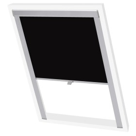 Schwarzes undurchsichtiges Rollo MK06 von vidaXL, Jalousien und Jalousien - Ref: Foro24-133518, Preis: 55,71 €, Rabatt: %