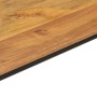 Solid mango wood and iron console table 110x40x76 cm by , Side tables - Ref: Foro24-356977, Price: 107,47 €, Discount: %