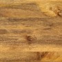 Mesa consola madera maciza de mango y hierro 110x40x76 cm de , Mesas auxiliares - Ref: Foro24-356977, Precio: 107,42 €, Descu...