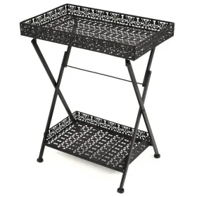 Vintage style metal folding coffee table 58x35x72 cm black by vidaXL, Side tables - Ref: Foro24-245941, Price: 81,02 €, Disco...