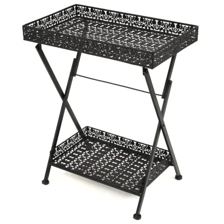 Vintage style metal folding coffee table 58x35x72 cm black by vidaXL, Side tables - Ref: Foro24-245941, Price: 80,97 €, Disco...