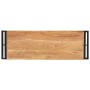 Mesa consola de madera maciza de acacia 90x30x75 cm de , Mesas auxiliares - Ref: Foro24-321097, Precio: 122,92 €, Descuento: %