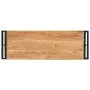 Solid acacia wood console table 90x30x75 cm by , Side tables - Ref: Foro24-321097, Price: 123,02 €, Discount: %