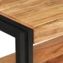 Solid acacia wood console table 90x30x75 cm by , Side tables - Ref: Foro24-321097, Price: 123,02 €, Discount: %