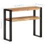 Mesa consola de madera maciza de acacia 90x30x75 cm de , Mesas auxiliares - Ref: Foro24-321097, Precio: 122,92 €, Descuento: %