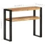 Solid acacia wood console table 90x30x75 cm by , Side tables - Ref: Foro24-321097, Price: 123,02 €, Discount: %