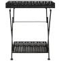 Mesa de centro plegable estilo vintage metal 58x35x72 cm negro de vidaXL, Mesas auxiliares - Ref: Foro24-245941, Precio: 83,0...