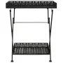 Vintage style metal folding coffee table 58x35x72 cm black by vidaXL, Side tables - Ref: Foro24-245941, Price: 80,97 €, Disco...