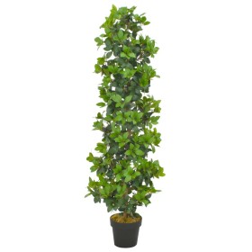 Planta artificial árbol de laurel con macetero 150 cm verde