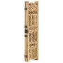Biombo 5 paneles tallado a mano madera maciza mango 200x165 cm de , Divisores de ambientes - Ref: Foro24-285317, Precio: 317,...