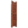 Hand-carved 4-panel room divider made of brown mango wood, measuring 160x165 cm. by , Room dividers - Ref: Foro24-285329, Pri...