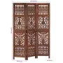 Handgeschnitzter 3-Panel-Paravent mit braunem Mangoholz 120x165 cm von , Raumteiler - Ref: Foro24-285334, Preis: 206,33 €, Ra...