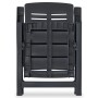 Reclining garden chairs, anthracite grey plastic, 2 units by vidaXL, Garden chairs - Ref: Foro24-43897, Price: 137,06 €, Disc...