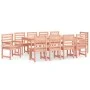 Garden dining set 11 pieces solid Douglas fir wood by , Garden sets - Ref: Foro24-3154724, Price: 691,35 €, Discount: %