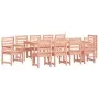 Garden dining set 11 pieces solid Douglas fir wood by , Garden sets - Ref: Foro24-3154724, Price: 691,35 €, Discount: %
