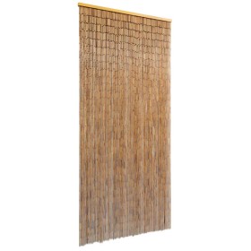 Cortina para puerta 90x200 cm bambú