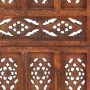 Dreiteiliger handgeschnitzter Paravent aus braunem Mangoholz, 120x165 cm. von , Raumteiler - Ref: Foro24-285324, Preis: 205,7...
