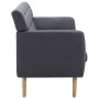 Sofá de 3 plazas tapizado de tela gris oscuro 172x70x82 cm von vidaXL, Sofas - Ref: Foro24-247125, Preis: 424,61 €, Rabatt: %