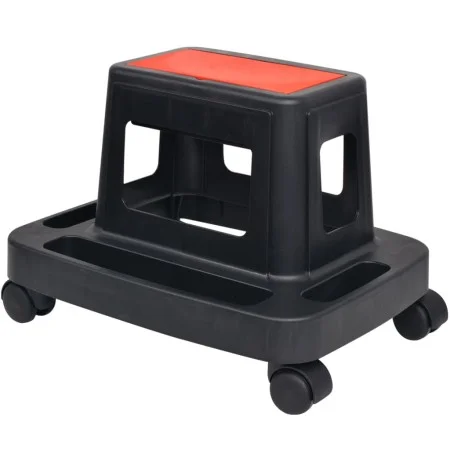 Swivel mechanics stool with storage 150 kg by vidaXL, Tool Organization and Storage - Ref: Foro24-142820, Price: 42,16 €, Dis...