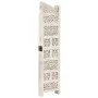 Screen 4 panels hand carved white mango wood 160x165 cm by , Room dividers - Ref: Foro24-285327, Price: 201,30 €, Discount: %
