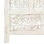 Screen 4 panels hand carved white mango wood 160x165 cm by , Room dividers - Ref: Foro24-285327, Price: 201,30 €, Discount: %