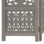Paravent 5 Paneele handgeschnitztes graues Mangoholz 200x165 cm von , Raumteiler - Ref: Foro24-285333, Preis: 242,19 €, Rabat...