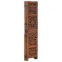Screen 5 panels hand carved brown mango wood 200x165 cm by , Room dividers - Ref: Foro24-285335, Price: 326,77 €, Discount: %
