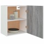 Sonoma grauer Hängeschrank aus Holzwerkstoff, 50 x 31 x 60 cm von , Küchenschränke - Ref: Foro24-815586, Preis: 54,51 €, Raba...