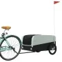 Fahrradanhänger aus schwarzem und grauem Eisen, 45 kg von , Fahrradanhänger - Ref: Foro24-94049, Preis: 89,70 €, Rabatt: %