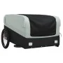 Fahrradanhänger aus schwarzem und grauem Eisen, 45 kg von , Fahrradanhänger - Ref: Foro24-94049, Preis: 89,70 €, Rabatt: %
