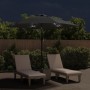 Gartenschirm mit LED-Beleuchtung, Stahlmast 300 cm, Anthrazit von vidaXL, Sonnenschirme - Ref: Foro24-44511, Preis: 119,06 €,...