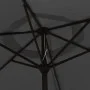 Garden umbrella with LED lights steel pole 300cm anthracite by vidaXL, Umbrellas - Ref: Foro24-44511, Price: 105,50 €, Discou...