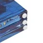 Biombo divisor plegable 120x170 cm París de noche de vidaXL, Divisores de ambientes - Ref: Foro24-245869, Precio: 82,18 €, De...