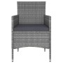 Juego de muebles de jardín de 5 piezas ratán sintético gris von , Gartensets - Ref: Foro24-3058473, Preis: 204,78 €, Rabatt: %