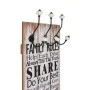 FAMILY RULES wall coat rack with 6 hooks 120x40 cm by vidaXL, Hat and coat racks - Ref: Foro24-245854, Price: 66,71 €, Discou...