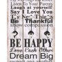 FAMILY RULES wall coat rack with 6 hooks 120x40 cm by vidaXL, Hat and coat racks - Ref: Foro24-245854, Price: 70,36 €, Discou...
