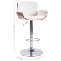 Weißer Küchenhocker aus Kunstleder von , Küchenhocker - Ref: Foro24-287376, Preis: 155,79 €, Rabatt: %